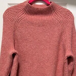 Women's Madewell Tunic Sweater Size XL Pink/Rose Color